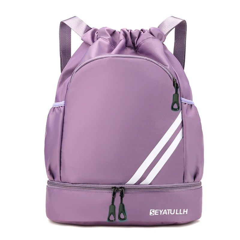 Fitness Gym Bag Sport Basketball Backpack Travel Outdoor Pack Waterproof Swimming Bag Pouch Hiking Climbing Backpack Mochila
