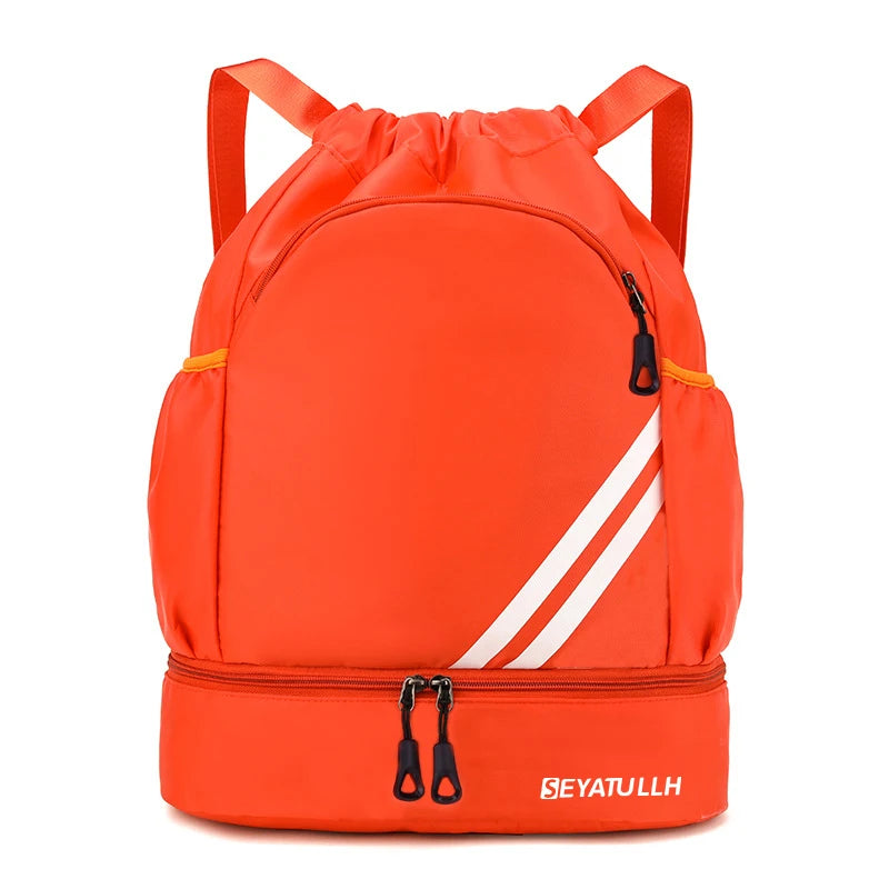 Fitness Gym Bag Sport Basketball Backpack Travel Outdoor Pack Waterproof Swimming Bag Pouch Hiking Climbing Backpack Mochila