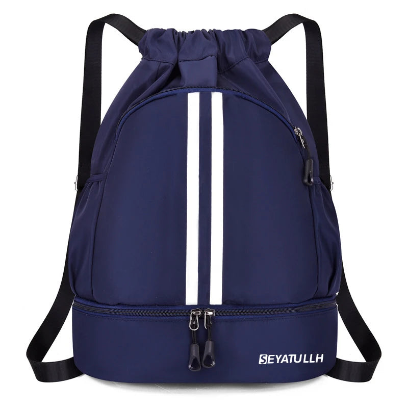 Fitness Gym Bag Sport Basketball Backpack Travel Outdoor Pack Waterproof Swimming Bag Pouch Hiking Climbing Backpack Mochila