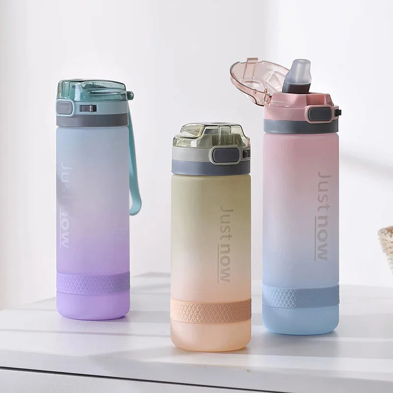 600ml New Fashion Water Bottle Items Portable Outdoor Shaker Sport Cute Drinking Plastic Water Bottles