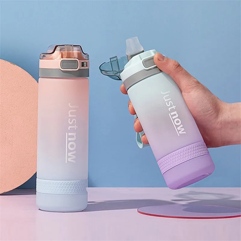 600ml New Fashion Water Bottle Items Portable Outdoor Shaker Sport Cute Drinking Plastic Water Bottles