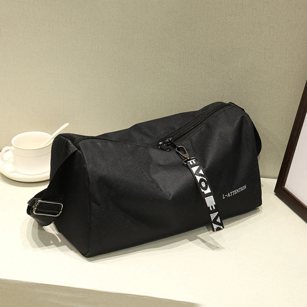 Portable Outdoor Fitness Gym Bags Multifunction Fashion Yoga Sports Tote 600D Nylon Adjustable Strap for Weekend Training