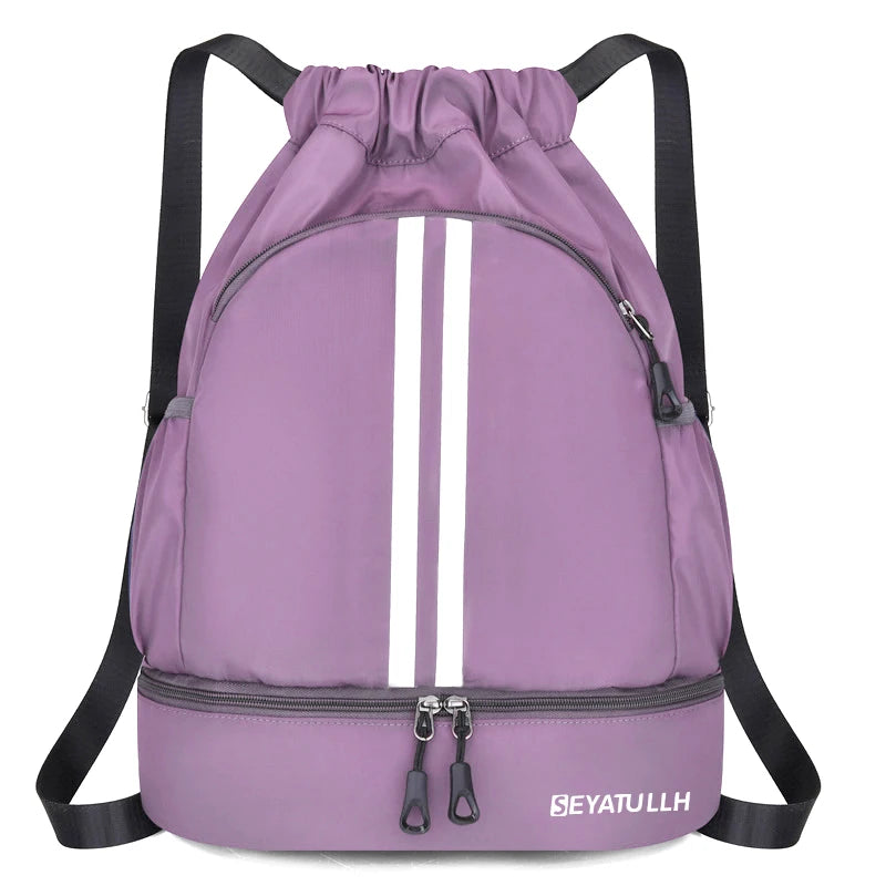 Fitness Gym Bag Sport Basketball Backpack Travel Outdoor Pack Waterproof Swimming Bag Pouch Hiking Climbing Backpack Mochila