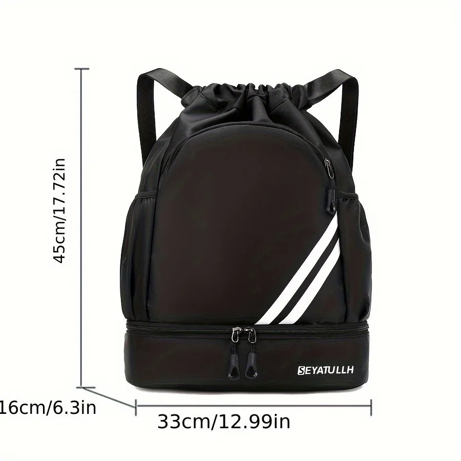 Fitness Gym Bag Sport Basketball Backpack Travel Outdoor Pack Waterproof Swimming Bag Pouch Hiking Climbing Backpack Mochila