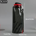 Foldable Water Bottles Flexible Reusable Travel Water Bottle Plastic Water Pouch Soft Flask Water Bag With Carabiner Clip