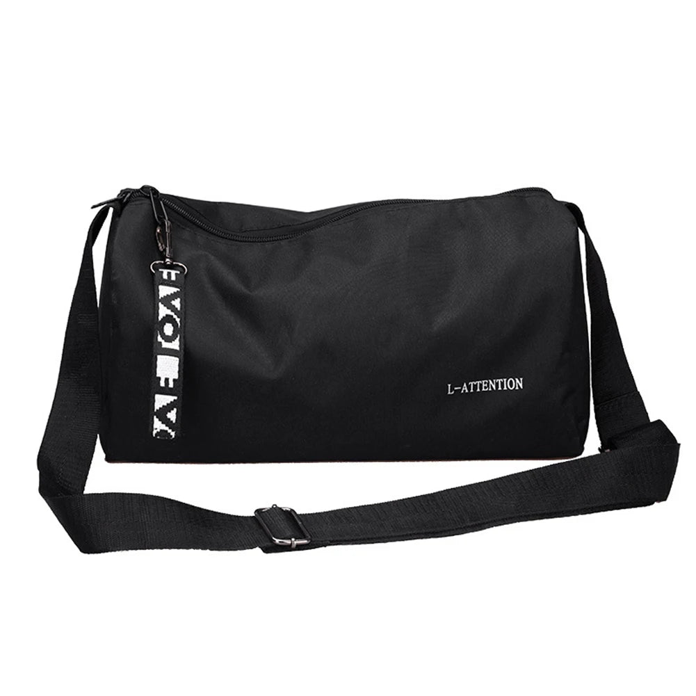 Portable Outdoor Fitness Gym Bags Multifunction Fashion Yoga Sports Tote 600D Nylon Adjustable Strap for Weekend Training